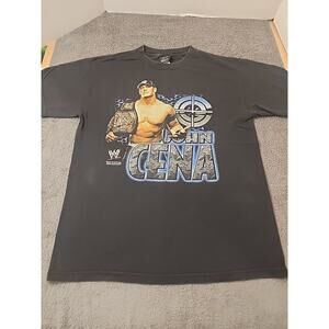 Vintage Men's T Shirt (M) John Cena Y2K Wrestling Fifth Sun USA WWE Hybrid Champ